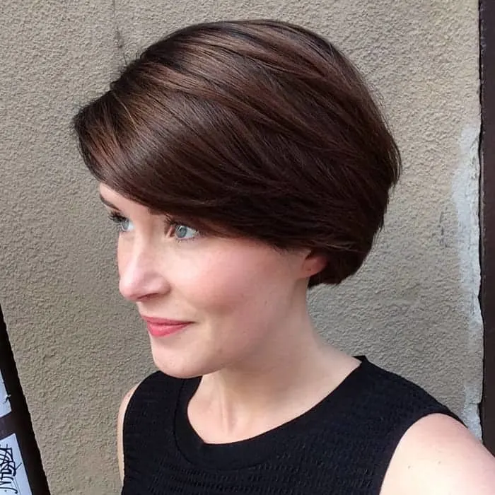  short brown hairstyles