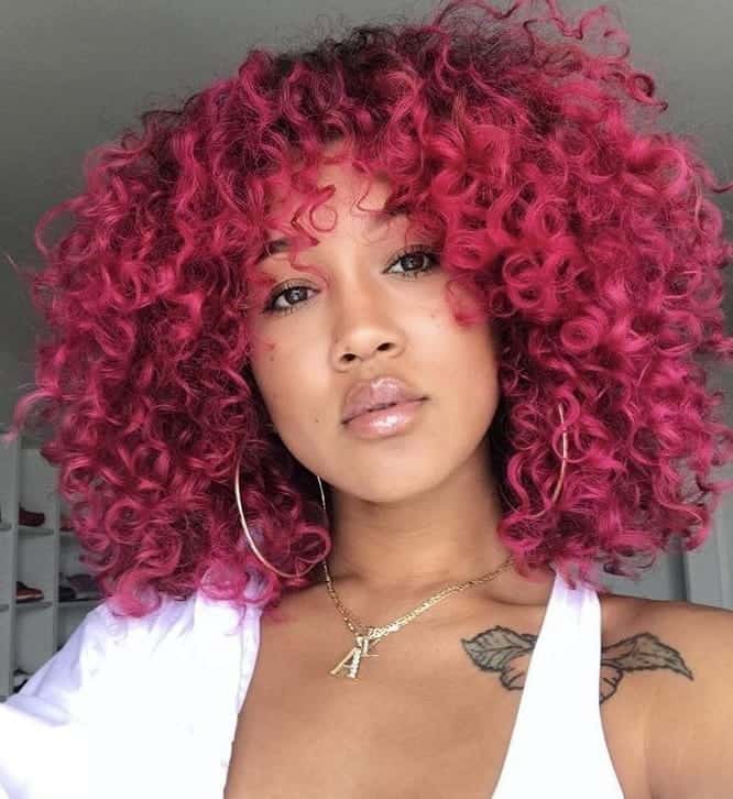 11 Charismatic Short Curly Hairstyles with Bangs for Women
