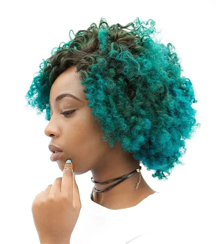 short curly weave for black women