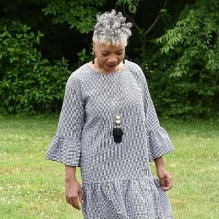 short gray afro hairstyles