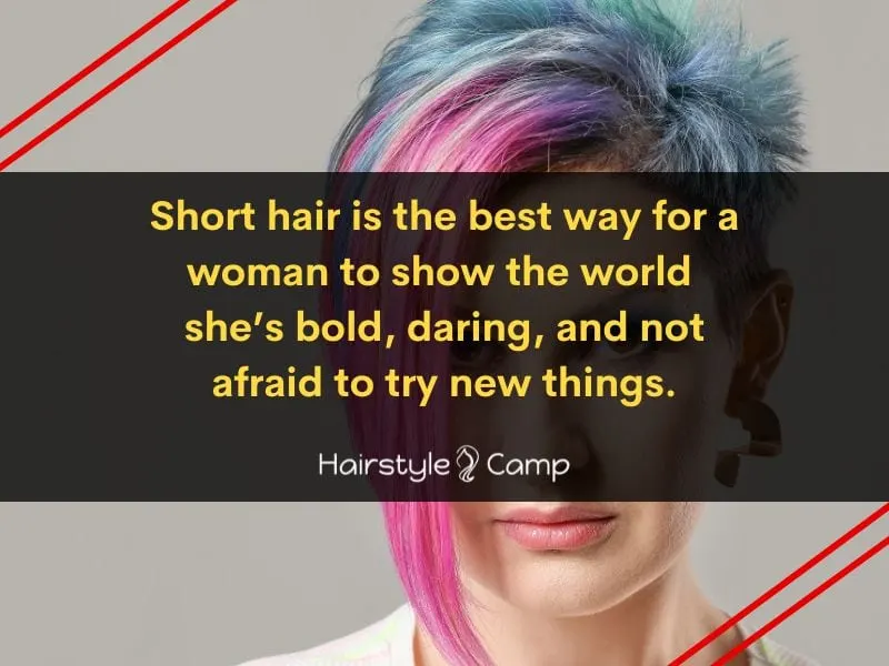 short hair quotes