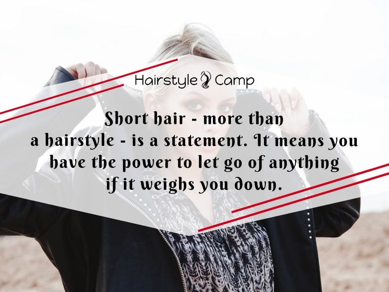 Quotes for short hair 