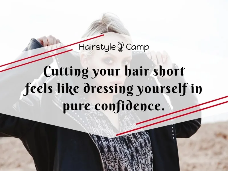 short hair quotes for girls