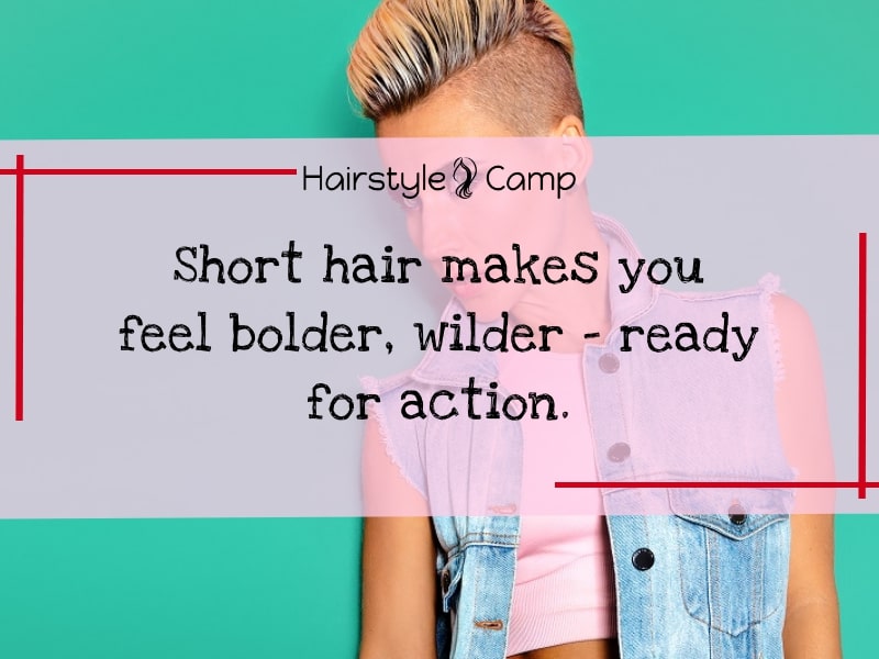 The best quotes for short hair