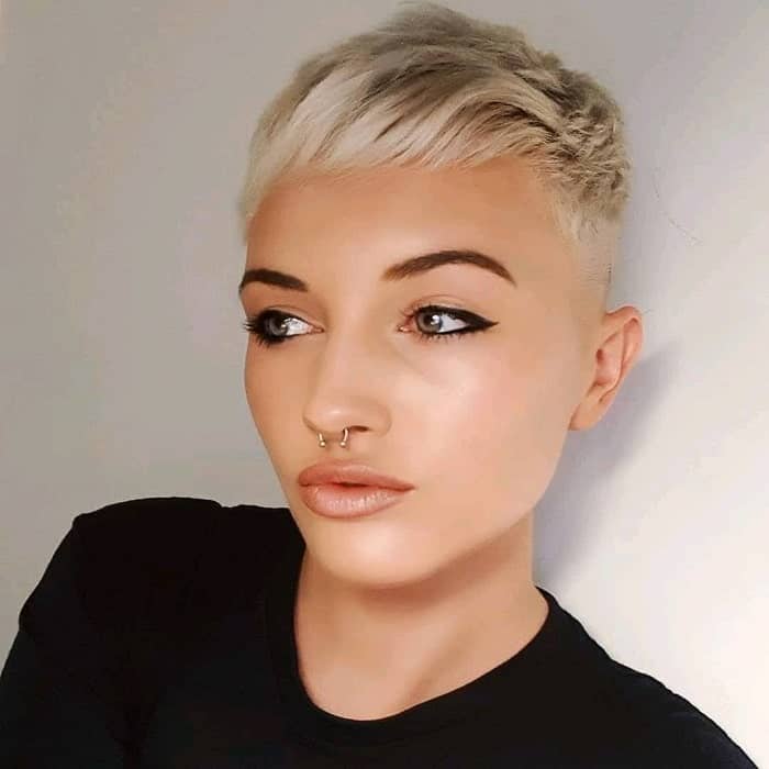 11 Short Hairstyles With Shaved Sides (Women's Hair Trend)