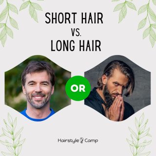 short hair vs long hair for men