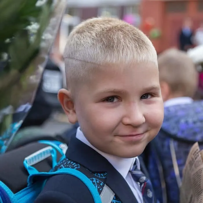 short haircut for 9 year old boy