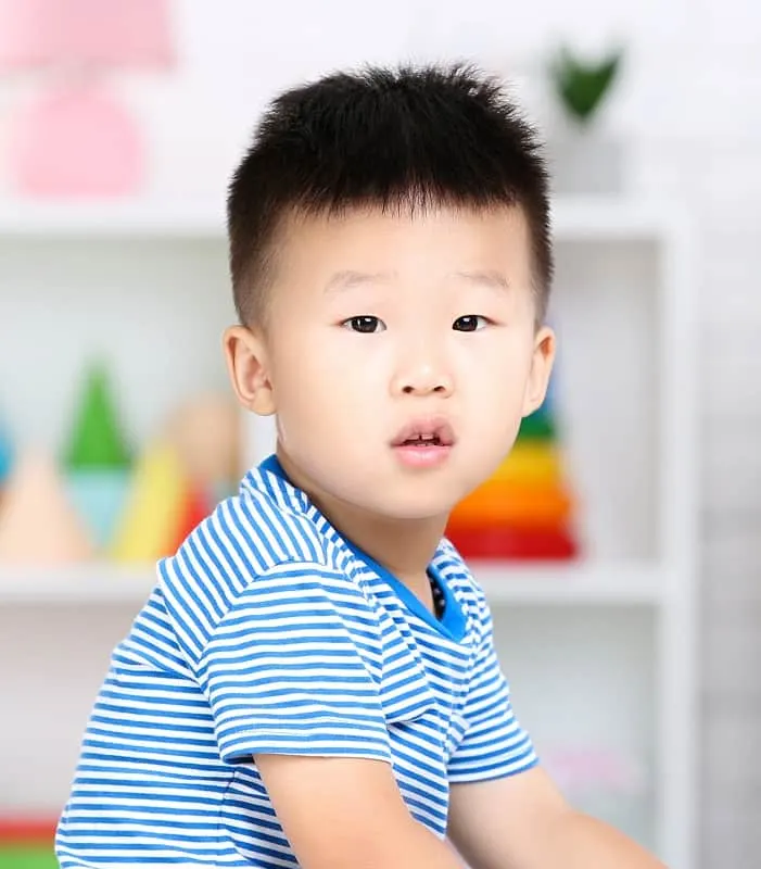 short haircut for asian toddler boys