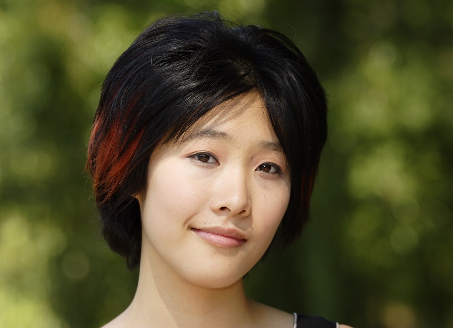 short thick hairstyle for asian women