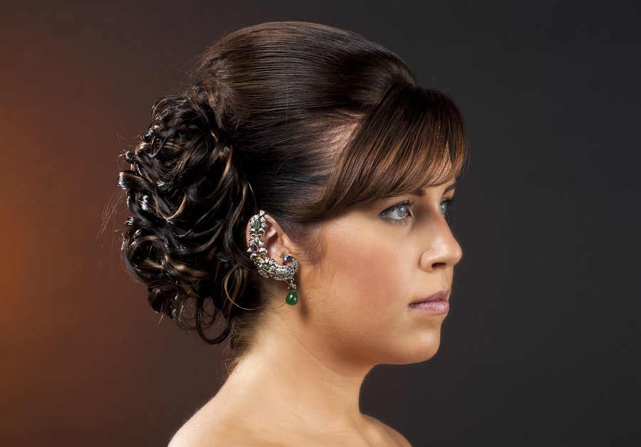 Engagement Hairstyles for Indian Brides  Dont Miss These All