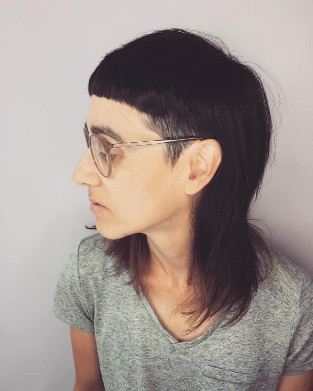 short in front long in back hairstyles