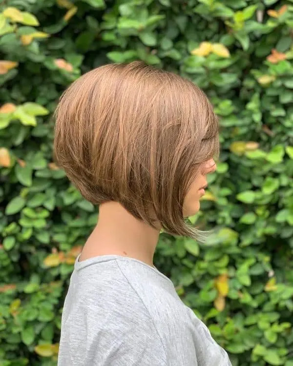 Short Inverted Bob Haircut