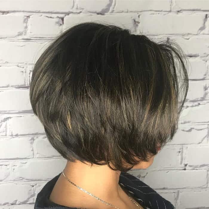 short layered haircuts for women with thick hair