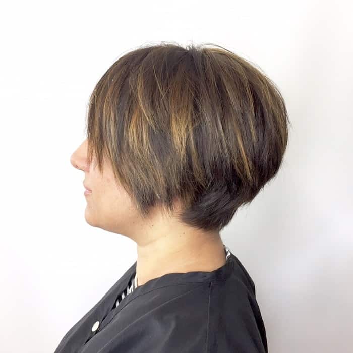 short layered hair