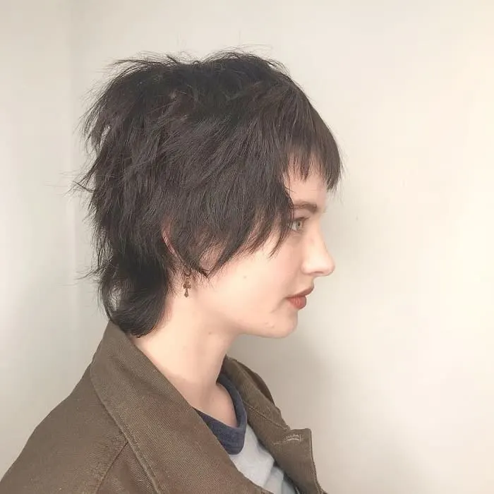 short layered mullet hairstyles
