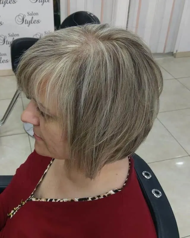 short layered hair for women over 50
