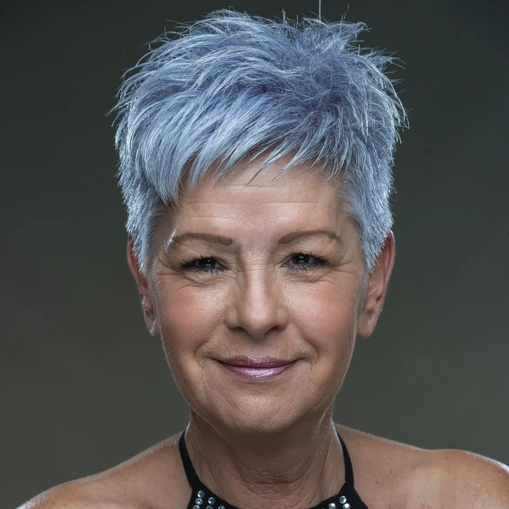 25 Flattering Short Spiky Haircuts for Women Over 60