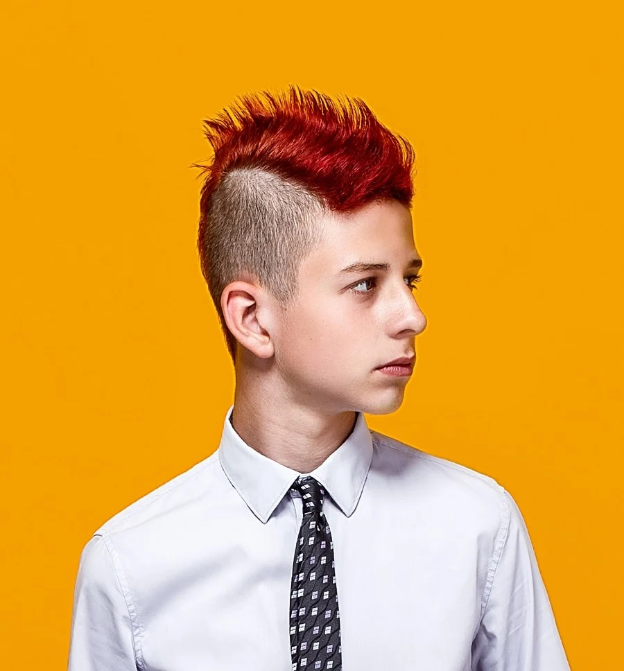 short mohawk for teenage guys