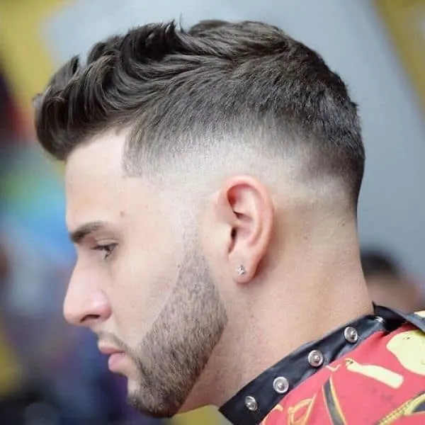 taper fade mohawk for short hair