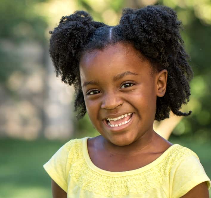 20 Cute Easy Natural Hairstyles For Your Little Girls Hairstylecamp