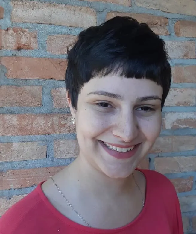 short pixie haircut