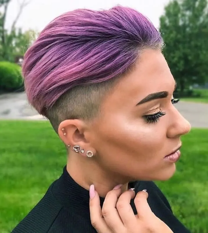 15 Modern Short Purple Hairstyles Trending In 2024 