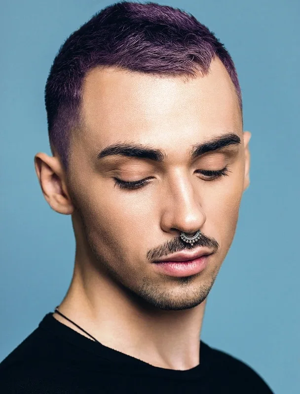 20 Funky Purple Hairstyles for Men [2023 Update] – HairstyleCamp