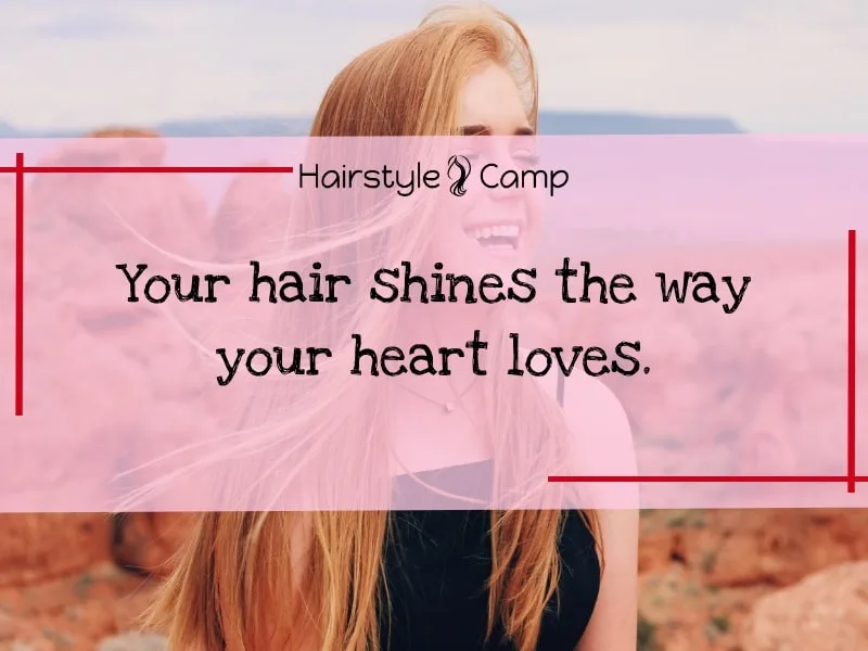 short quotes on hair