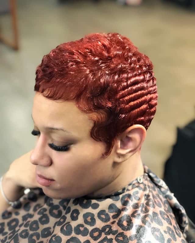 short red sew in hairstyles