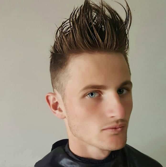 short spiky hairstyles for men 