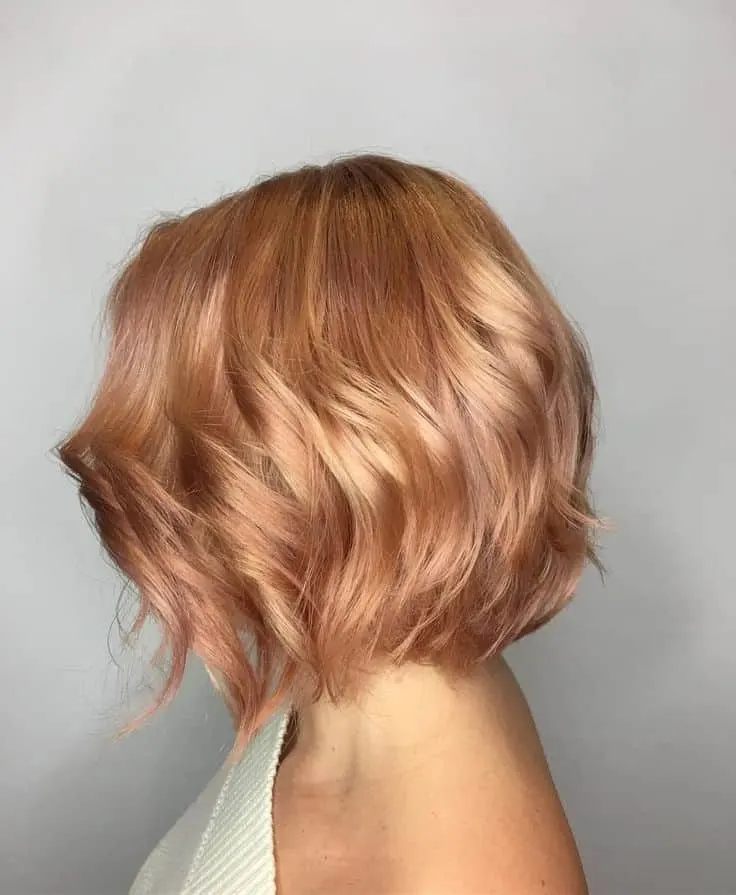 Short Strawberry Blonde Hairstyle you love