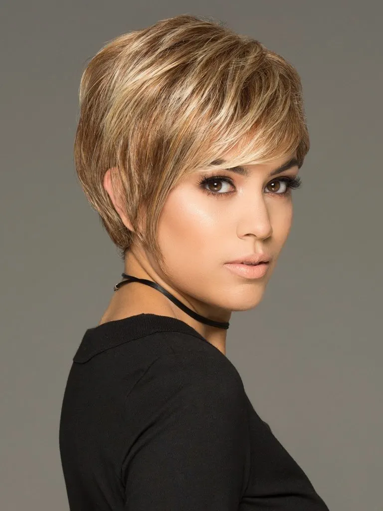 Long Pixie Crop hairstyle for women