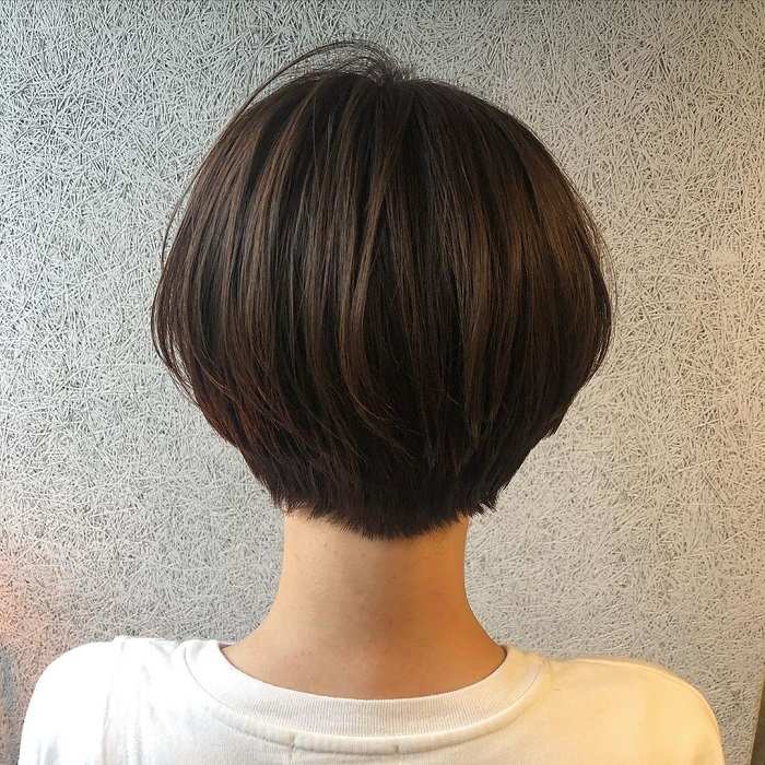 Short Tapered Bob