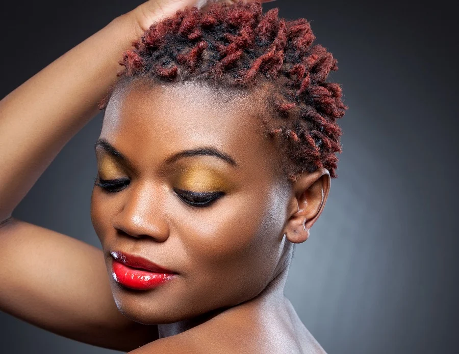 short twists on natural hair