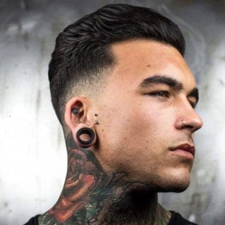 side fade haircut for men