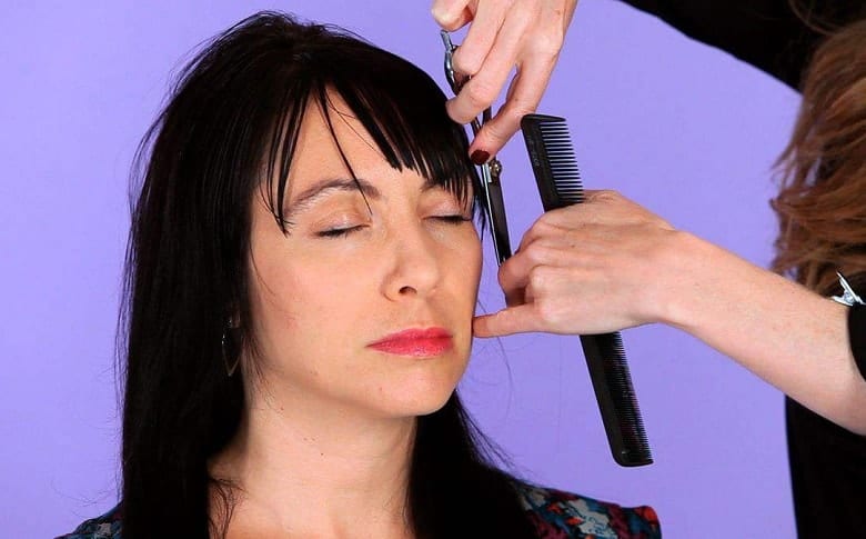 How to Cut Side Bangs