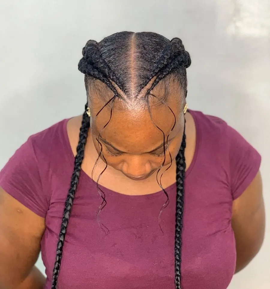 simple nigerian braids