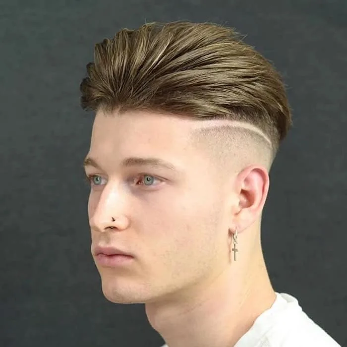 Slick Back High Fade