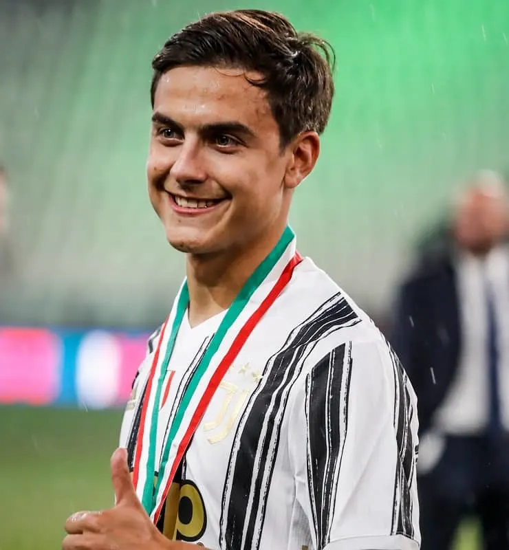 soccer player's haircut - Paulo Dybala