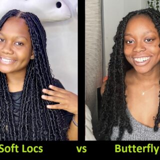 soft locs vs butterfly locs