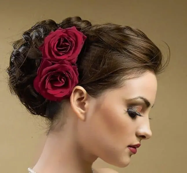spanish hairstyles for wedding