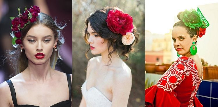 Spanish Hairstyles for Women