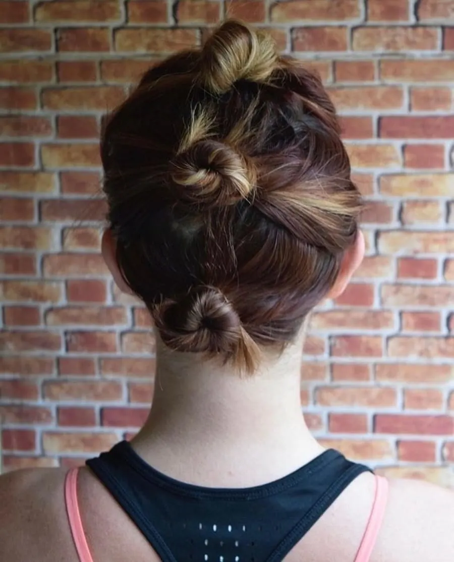 sporty hairstyle for girls