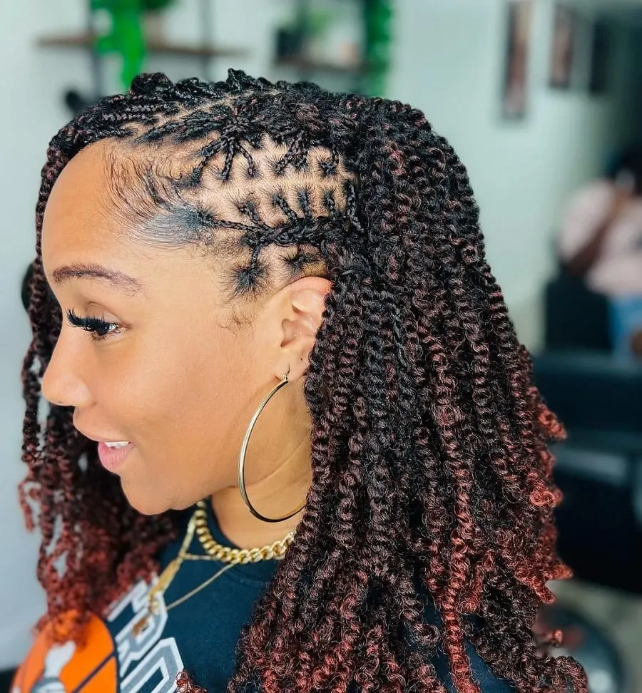 spring twists braids