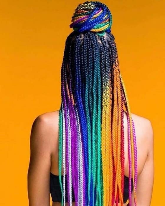 50 of The Hottest Stitch Braids Hairstyles (2023 Guide) – HairstyleCamp