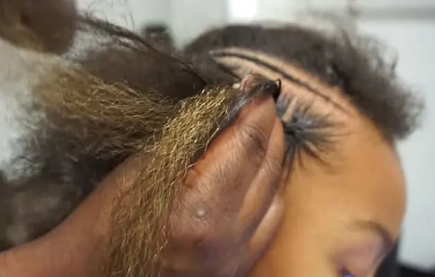 How to Do Stitch Braid on Short Natural Hair