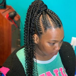 50 of The Hottest Stitch Braids Hairstyles (2023 Guide) – HairstyleCamp