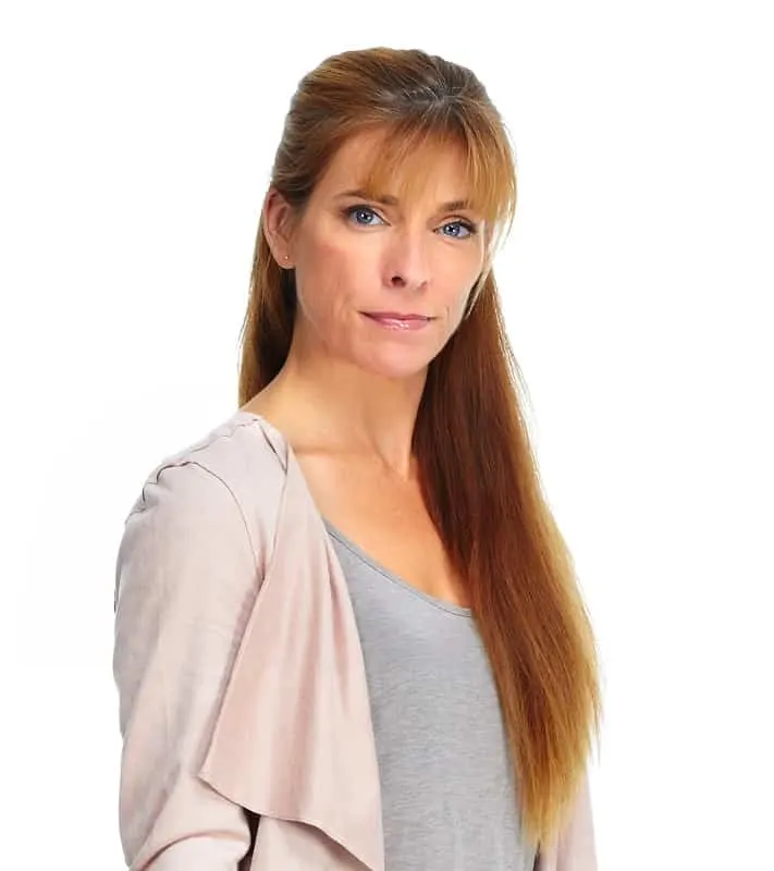 straight Bangs For Women Over 50