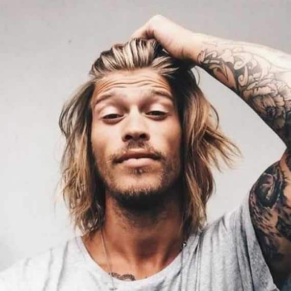 tousled surfer haircuts for men