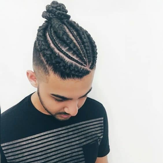 21 of The Coolest Men's Taper Fade Haircuts with Braids